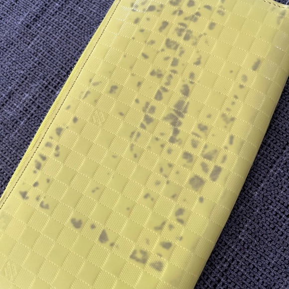 Authentic Louis Vuitton Damier Facet Limited Edition Wallet *NEEDS TO BE DYED* - Picture 4 of 11